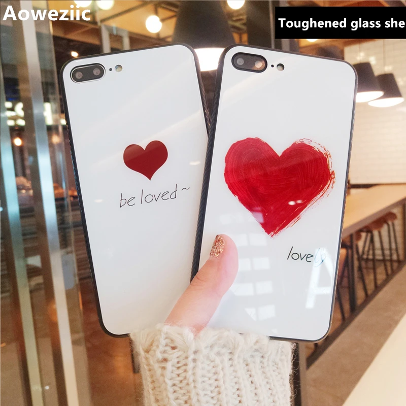 

Aoweziic Extravagant atmosphere flash drill Swan For iphone XS mobile phone case 6S 7 8plus full package border protection cover