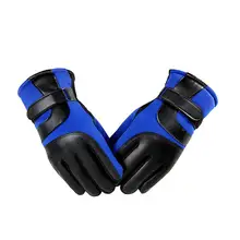 1 пара перчаток для велоспорта, плотная, ветронепроницаемая Зимняя перчатка для альпинизма