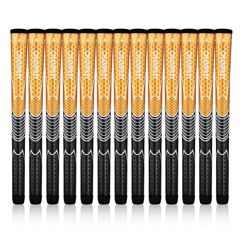 2018 جديد CHAMPKEY جولف بو GripP متوسطة الحجم أسود/الذهب 13 قطعة/الوحدة شحن مجاني جولف الحديد و الخشب القبضات 2018 جديد CHAMPKEY جولف بو GripP متوسطة الحجم أسود/الذهب 13 قطعة/الوحدة شحن مجاني جولف الحديد و الخشب القبضات