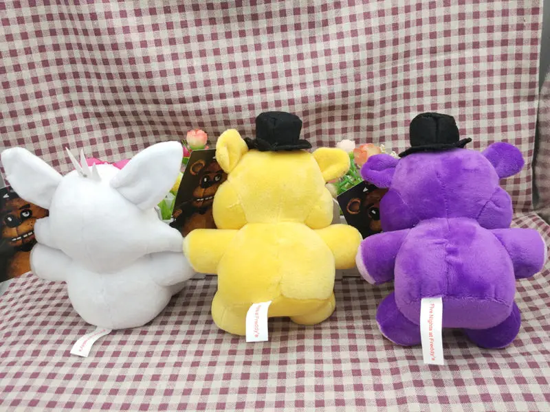 3 шт. FNAF Five Nights at Freddy's Golden медведь Фредди Shadow Freddy Mangle плюшевый|mangle plush|freddy bearfive nights
