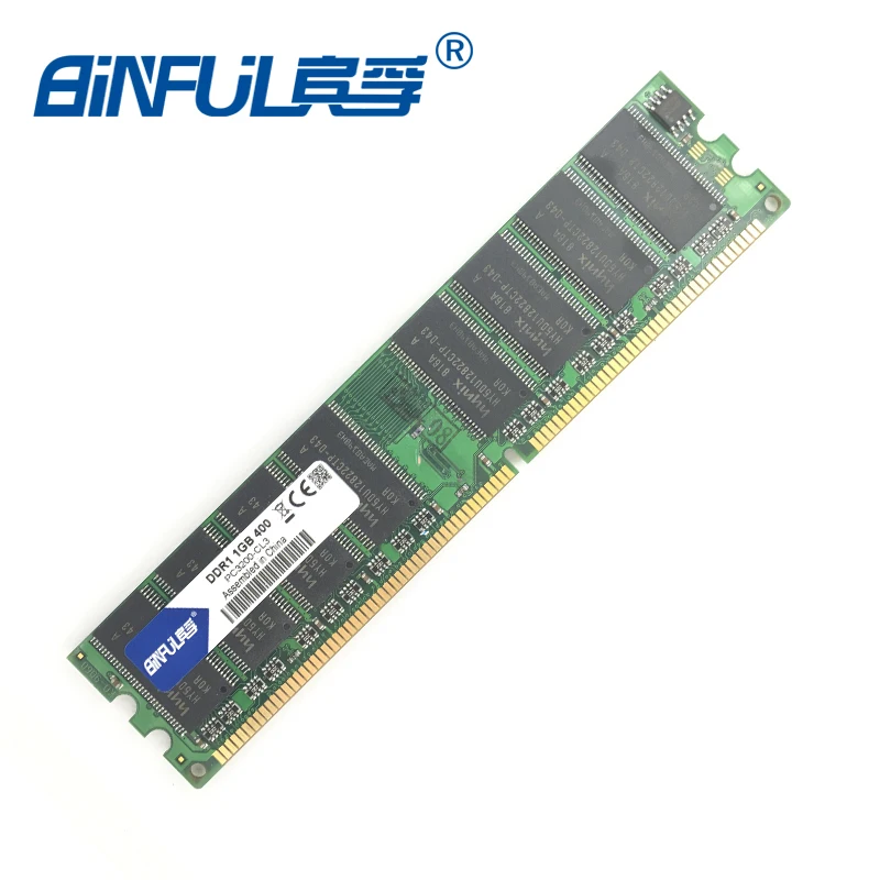 

Binful original Brand New DDR 1GB 400mhz PC-3200 Desktop RAM Memory
