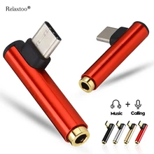 Usb type C до 3,5 мм AUX адаптер для наушников для Xiaomi Mi 8 huawei P20 Pro USB C до 3,5 разъем для наушников аудио кабель для Letv 2/2 pro