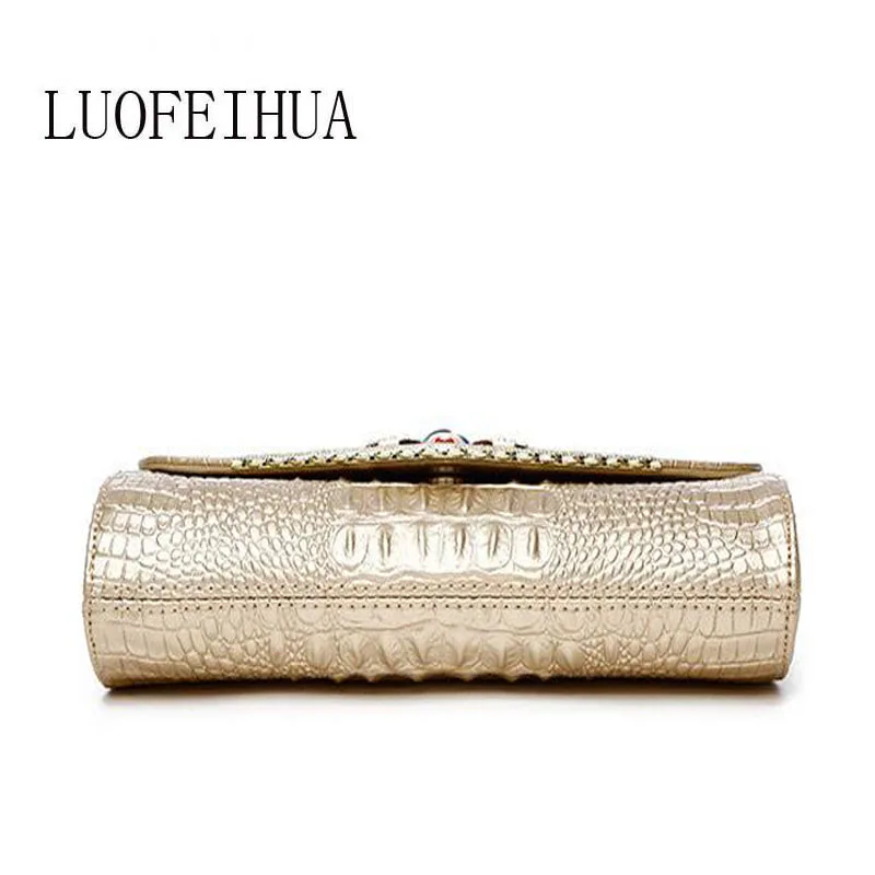 LUOFEIHUA 2019 новый оригинальный дизайн персонализированный Кожаный клатч вечерняя