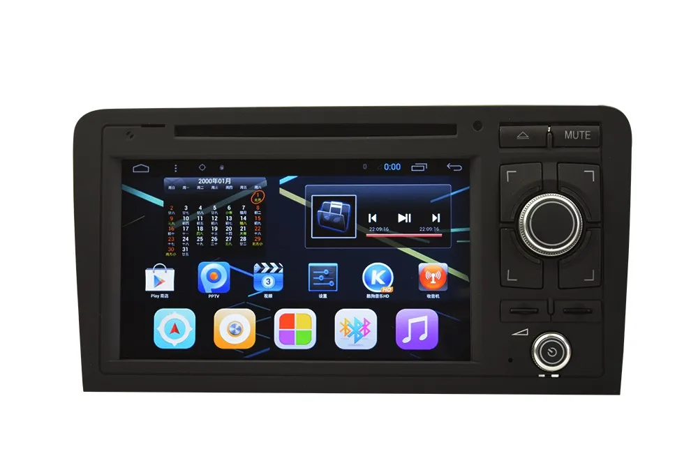 Excellent (Quad Core, 16GB iNand Flash) Auto radio Autoradio car gps navigation system for Audi A3(2003-2012) with android 4.4.4 System 10