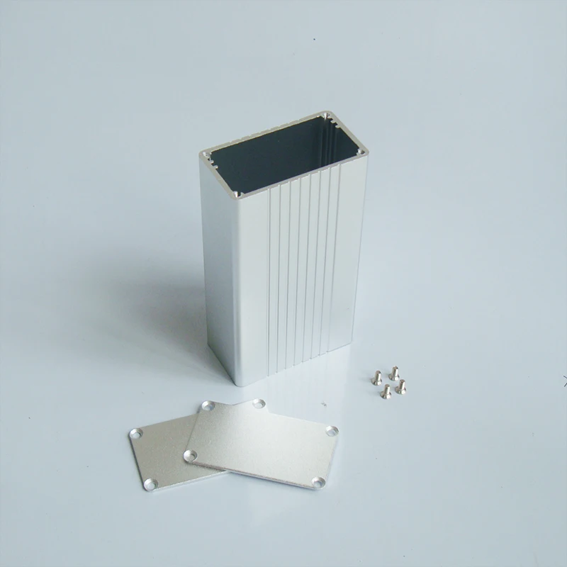 Алюминиевый корпус коробка PCB приборная коробка DIY электронный проект чехол 55 мм* 30 мм* 100 мм 8175