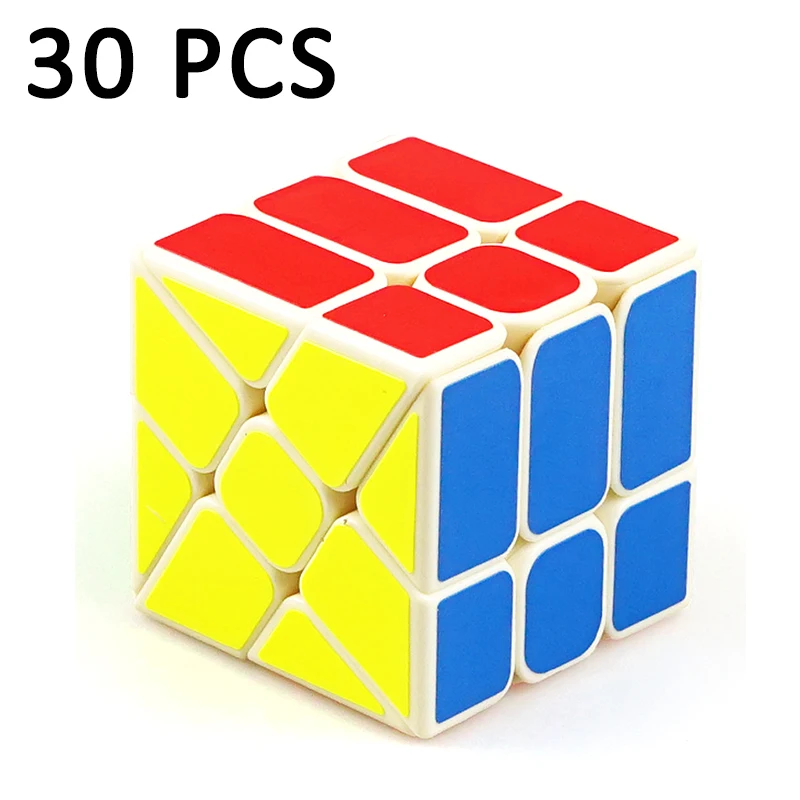 

30Pcs YongJun Strange Shape Gear Style Magic Cube Speed Educational Puzzle Cube Toys For Kids Adult Relieve Stress Neo Cube