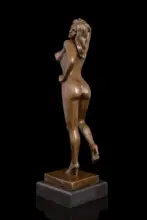 Wo have copper sculpture body art Home Furnishing desktop ornaments European character craft DS-588 Wo have copper sculpture body art Home Furnishing desktop ornaments European character craft DS-588