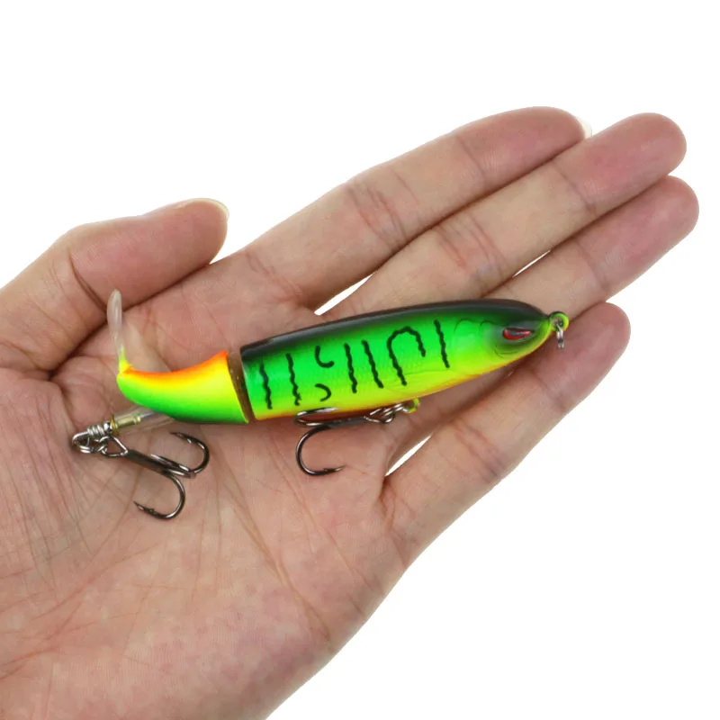 Whopper Popper 8.3cm 14g Topwater Fishing Lure Artificial Bait Hard