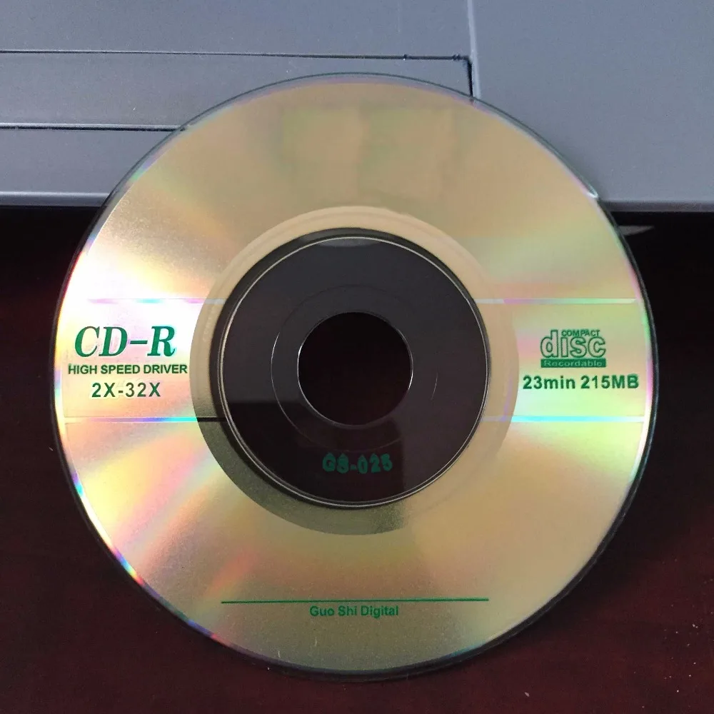 50 дисков класса A 215 MB 32x пустой Печатный 8 см мини CD-R диск