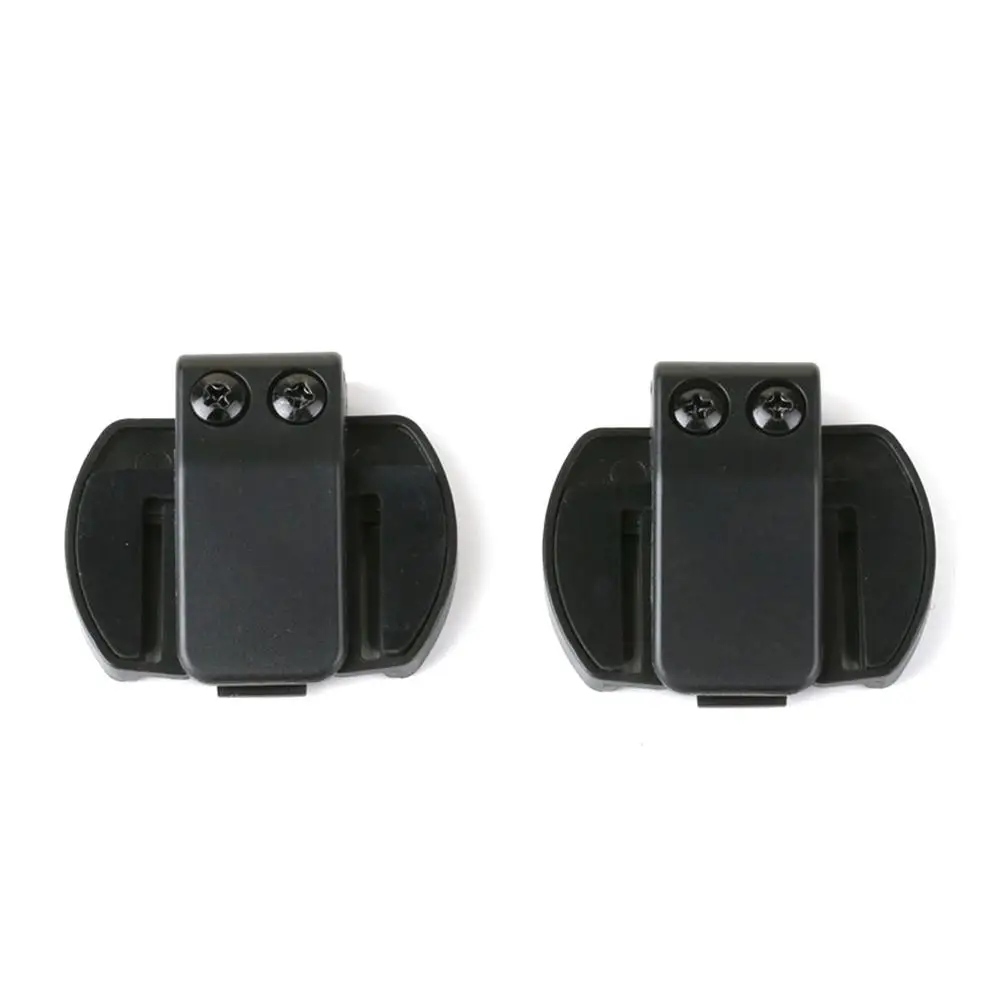 

2PCS/Pack V6 Clip Metal Bracket Suitable For V6 V4 Motorcycle Bluetooth Interphone Headphone Helmet Walkie Talkie Clip