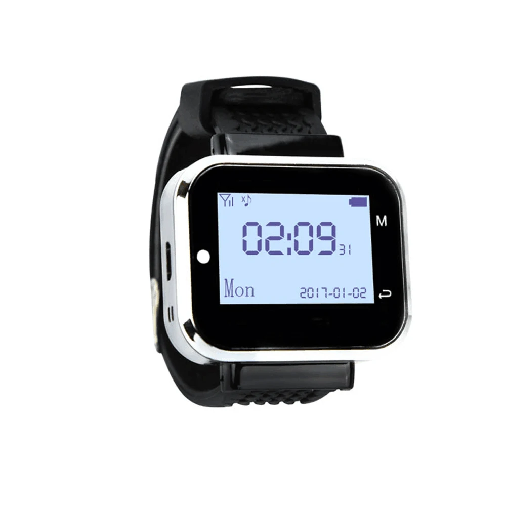 JINGLE BELLS Watch Receiver Wireless Service Call Bells/ Wireless