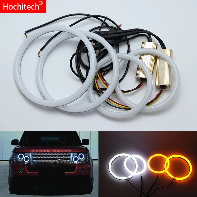 Для Land Rover Range L322 Vogue 03-09 ксенон головной светильник белого цвета и AmberCotton комплект