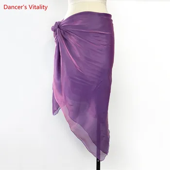 

2019 New Belly Dance Clothes Dance Clothing Paper Costume Belts Hip Scarf Belly Dance Elastic Belt Short Skirts