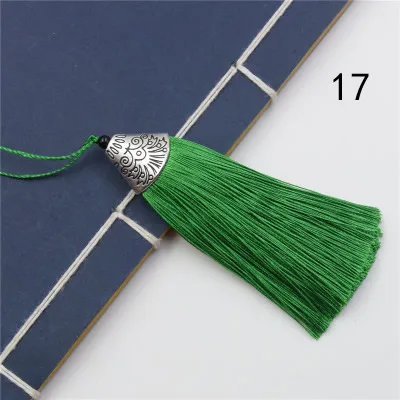 8CM/tassels/earrings accessories/Fish mouth cap tassels/jewelry accessories/jewelry findings/jewelry materials 10pcs/bag LS001 - Цвет: 17