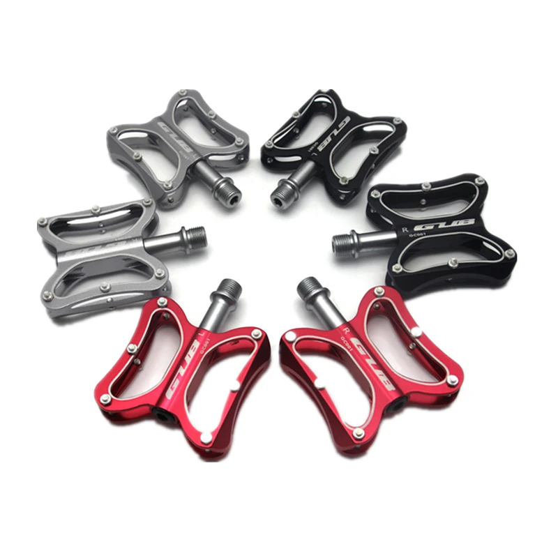 One Pair Mountain Road Bicycle Pedals with Gearwheel Bike Accessories