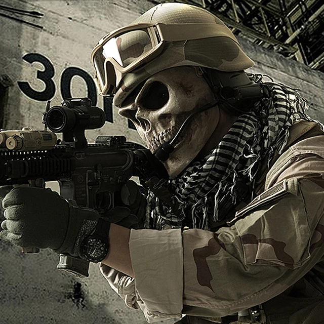 Buy Skeleton Ghost Tactical Masks Military Paintball