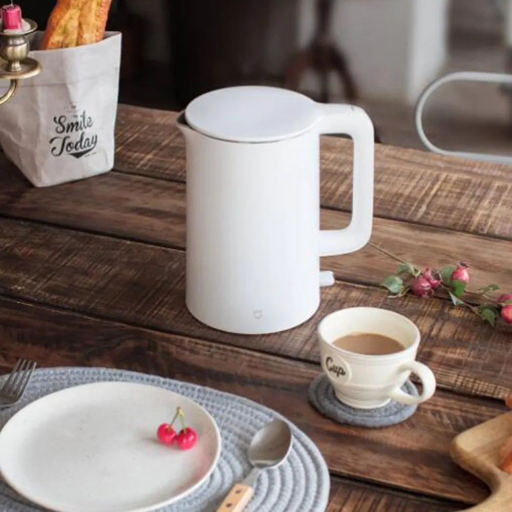 

Xiaomi Mijia Originele1.5L Elektrische Waterkoker Auto uitschakelen Bescherming Wired Handheld Instant Verwarming Waterkoker