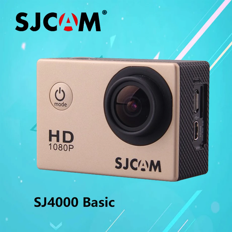 Официальный SJCAM SJ4000 Базовая Спортивная Экшн-камера Камера Sj 4000 полный HD1080P HD камера для подводной съемки на глубине до Водонепроницаемый Камера 170 объектив мини-камера