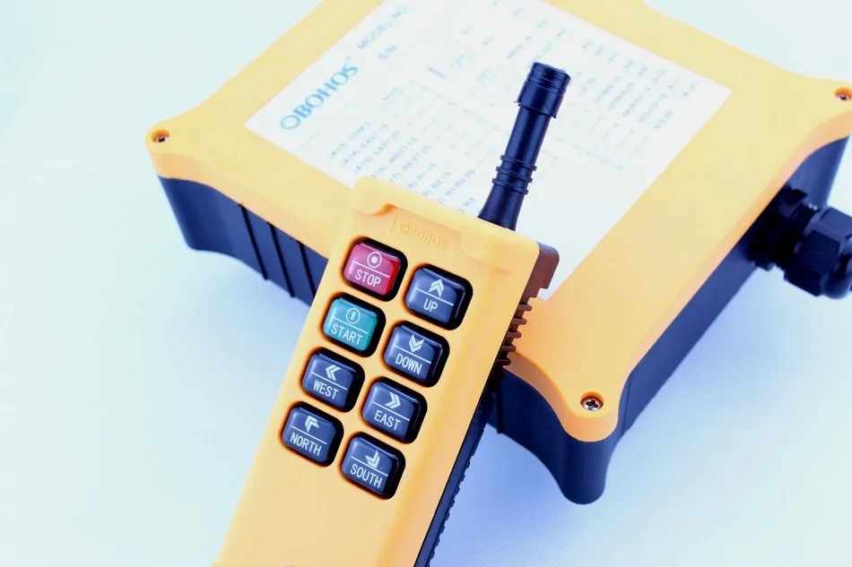 New Arrivals Crane Industrial Remote Control HS 8D6 Wireless Transmitter Push Button Switch China