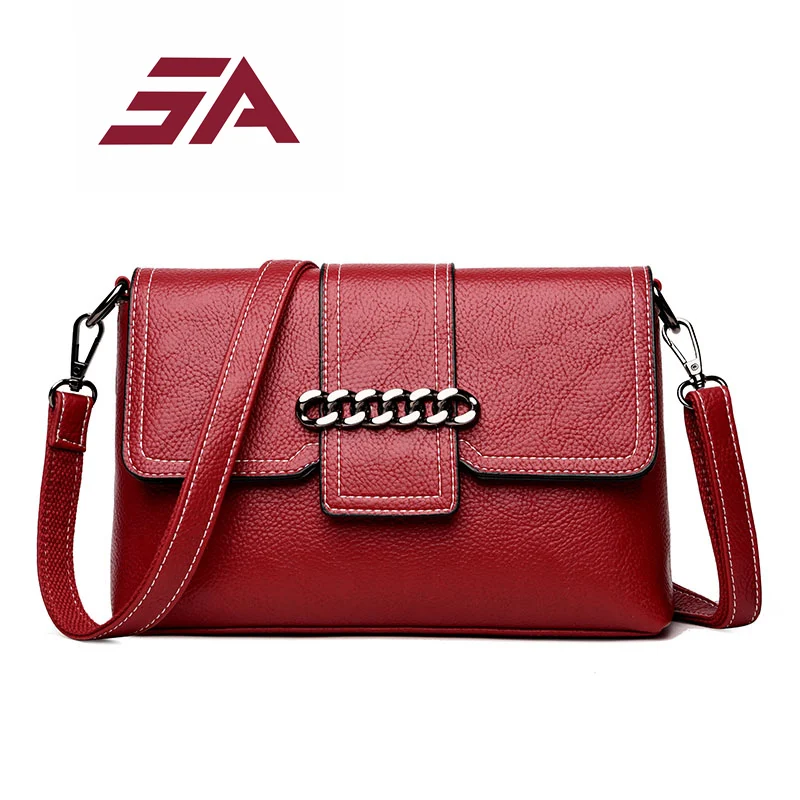 

SA 2018 Summer Women Handbags women famous brands high quality shoulder bag fashion Letter crossbody bag women messenger Bags