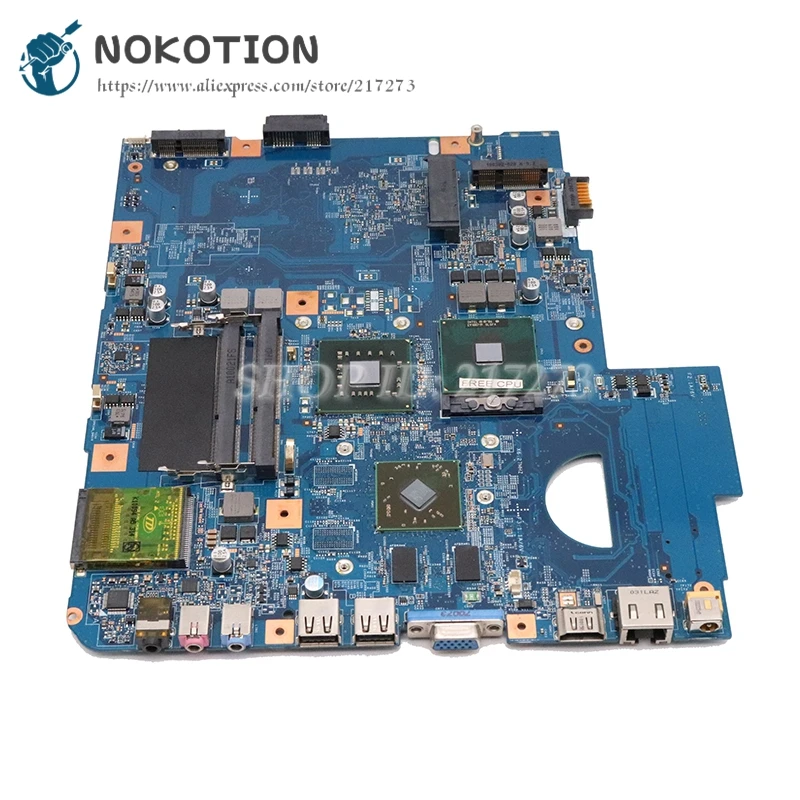 NOKOTION JV50-MV M96 48.4CG10.011 для acer ASPIRE 5738 материнская плата для ноутбука DDR3 HD 5000 с графическим процессором