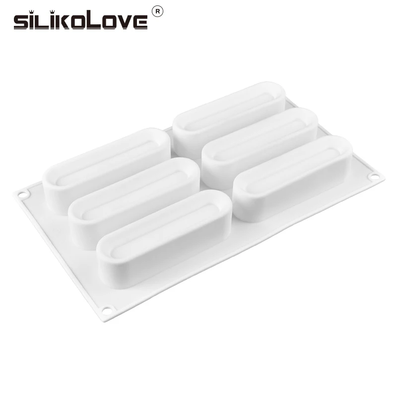 Силиконовые формы SILIKOLOVE 6 полостей форма для торта силиконовая кастрюля мусса