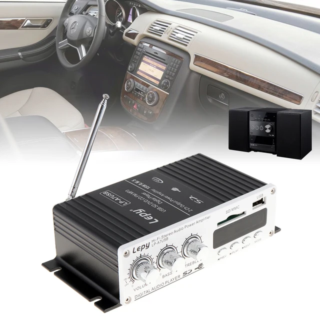 Special Offers USB Mini Car Power Amplifier USB SD DVD CD FM MP3 With Remote Controller Special Offers USB Mini Car Power Amplifier USB SD DVD CD FM MP3 With Remote Controller