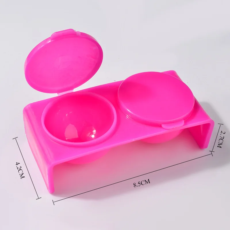 Розовый акриловый порошок для ногтей 20 г для картин 3D гелевые ногти художественные наборы прозрачная цветная акриловая жидкость и щетка очищающее средство 30 мл поставки - Цвет: cup