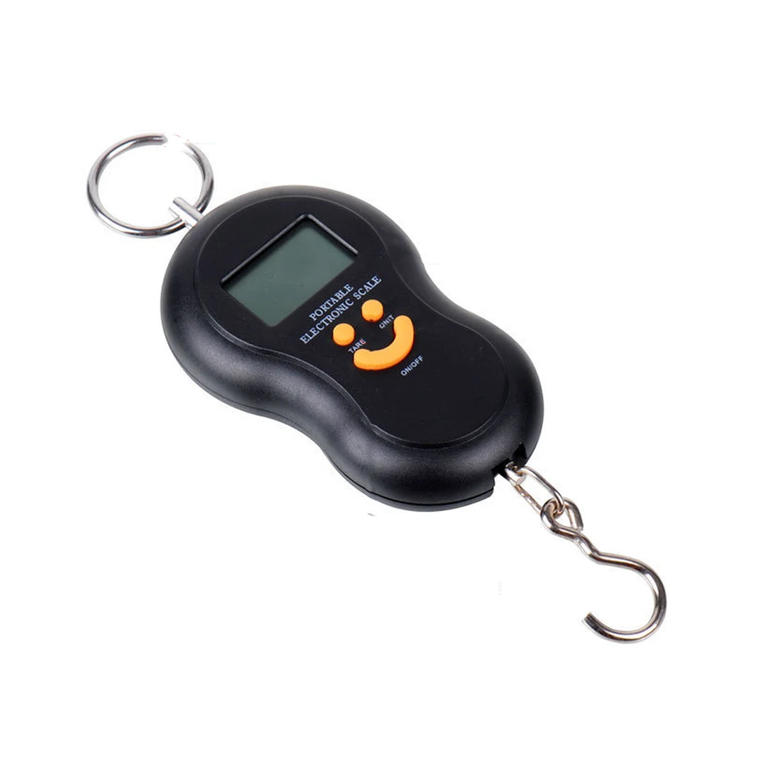 

LCD Display 50Kg/10g Luggage Fishing Hook Electronic Weight Digital Scale Pocket Weighing Hanging Scale Backlight Random Color
