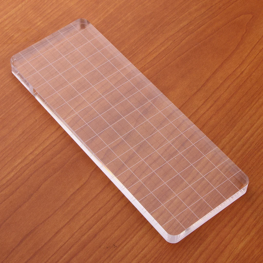 Many Style Stamp Blocks Acrylic Clear Stamping Blocks Stamping Tools for Scrapbooking Crafts Making