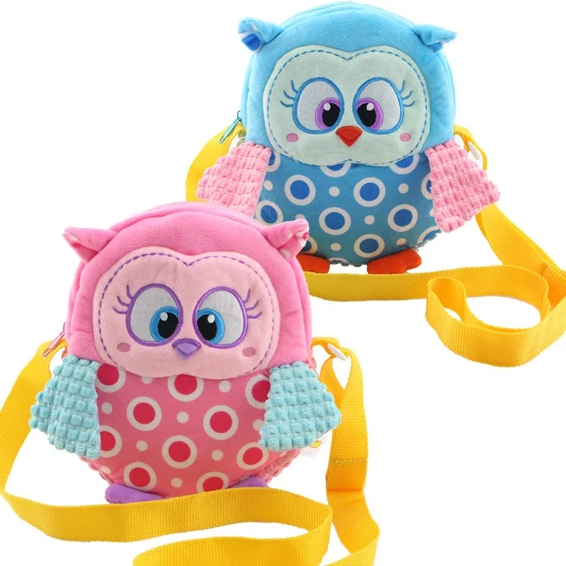 Девушки Детские сумка мультфильм животных Сова шикарной игрушки Дети Crossbody мешок