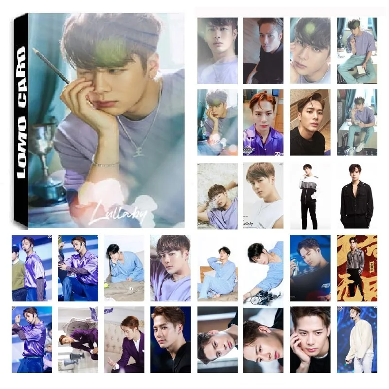 Фотоальбом KPOP GOT7 JACKSON 30 шт./компл. одиночный альбом 06 Колыбельная HD Фотокарта из