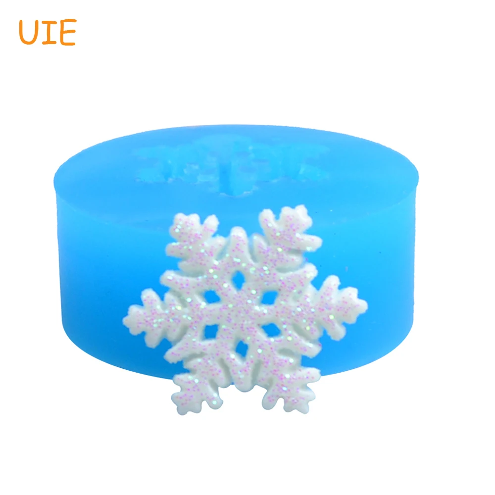 JYL227U 17.5mm Winter Snowflake Silicone Mould Mini Cookie Mold