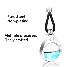 1 шт., автомобильный каплевидный парфюм, полая подвеска, чистая сталь, автомобильный Стайлинг, без жидких духов