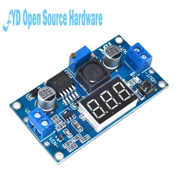 

1pcs LM2596 DC-DC adjustable step-down module with digital voltmeter display LM2596S regulated power supply module