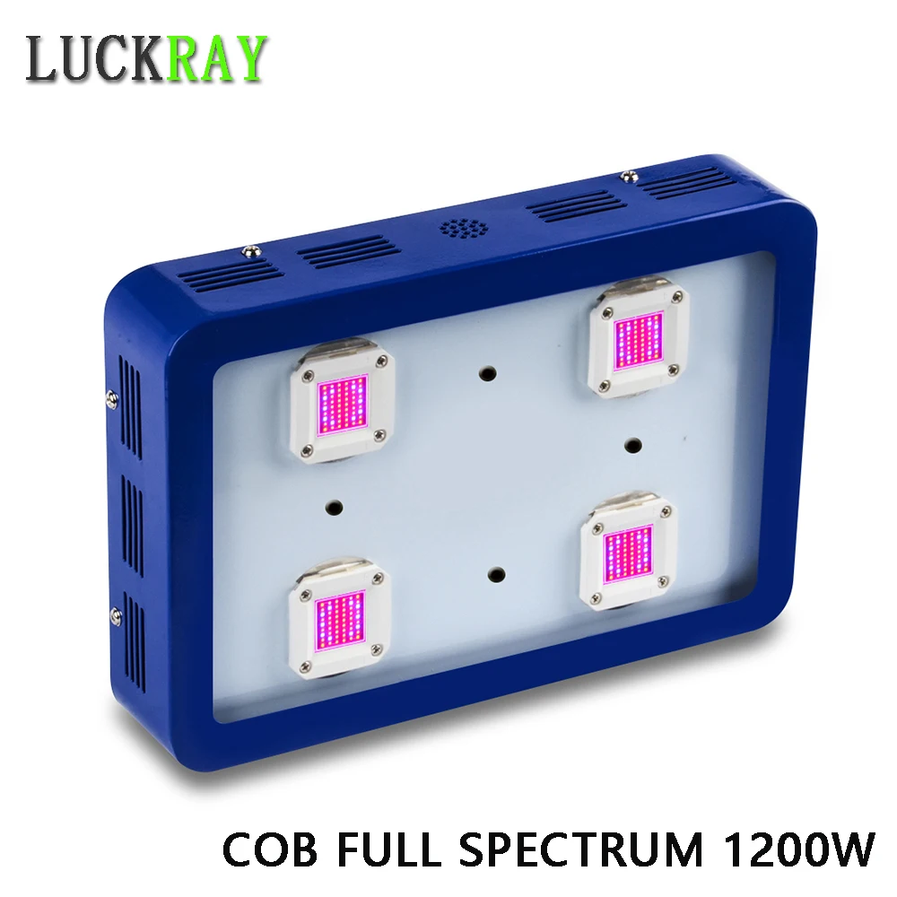 С регулируемой яркостью 1200W светодиодный Grow Light COB полный спектр светильник