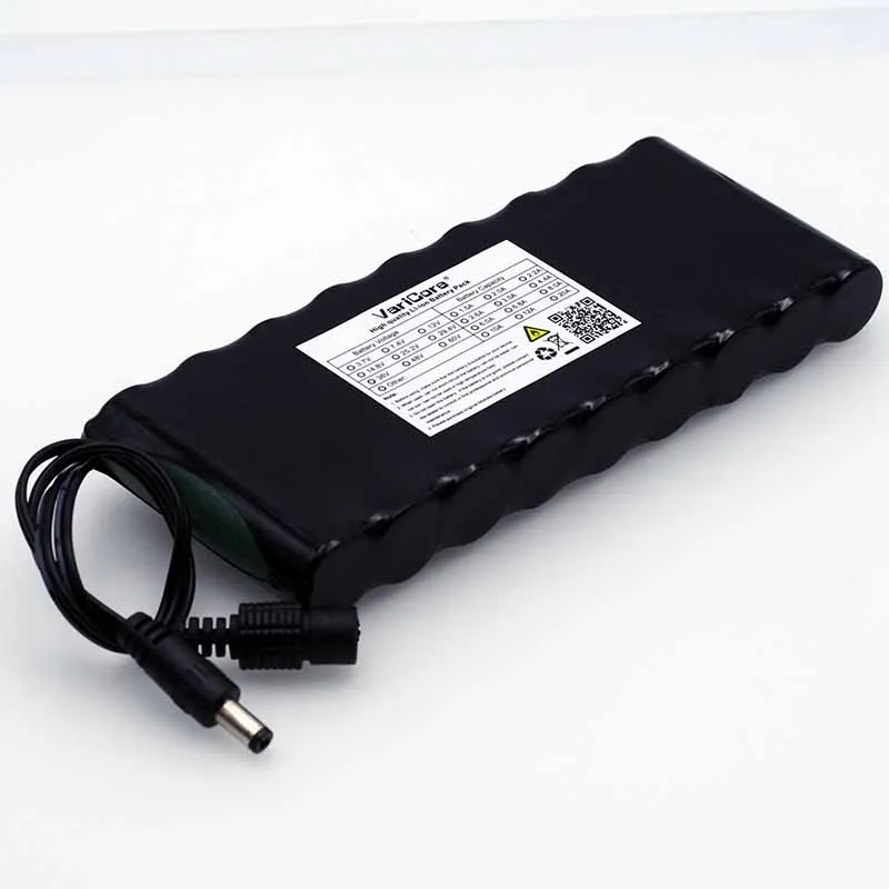 VariCore 12V 9.8Ah 9800mAh 18650 аккумуляторная батарея CCTV защитная пластина DC монитор батареи
