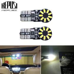 4X T10 Canbus светодиодный 3014smd Приборная панель автомобиля лампы габаритный фонарь номерного лампы для Chevrolet Cruze Camaro Captiva