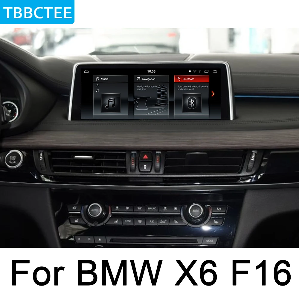 Flash Deal For BMW X6 F16 2018~2019 EVO Screen Android Car GPS Navi Map Stereo Original Style Multimedia Player Auto Radio BT WIFI HD 2