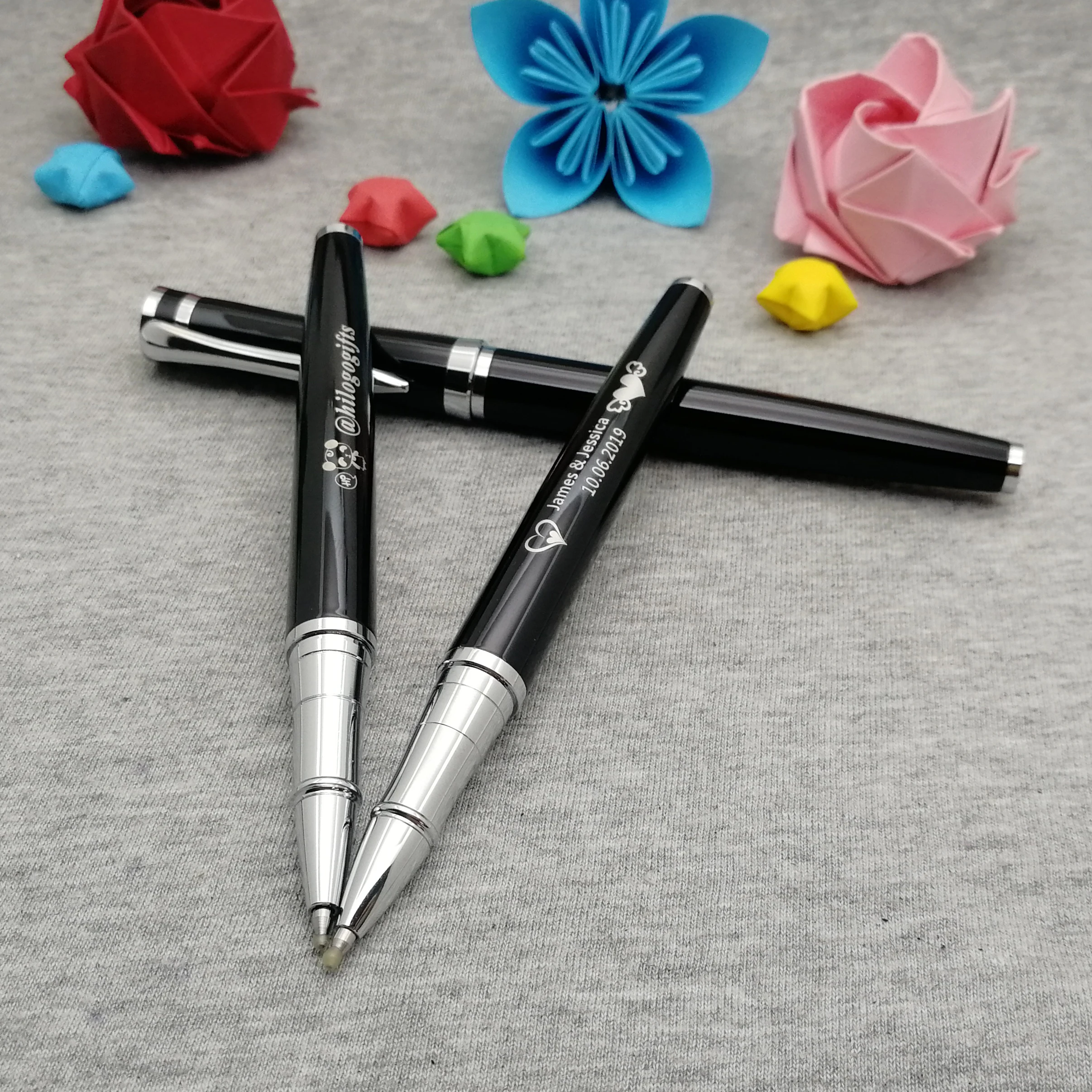 

Free logo engraved company event stuff custom free with your company name or logo brand on the pen body or pen cap 50pcs/lot