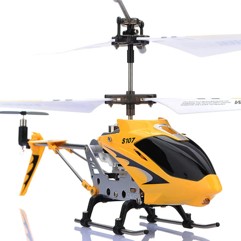 

MA S107G 3CH RC Helicopter Radio Remote Control Mini Drone Drop Resistant Aircraft Gyro Copter Toys @