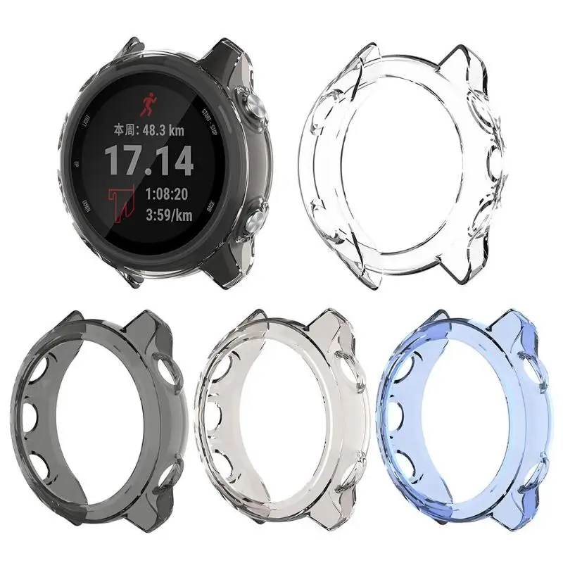 ALLOYSEED Мягкий ТПУ защитный чехол для Garmin Forerunner 245 M/245 умный протектор для часов крышка оболочки Smartwatch аксессуары