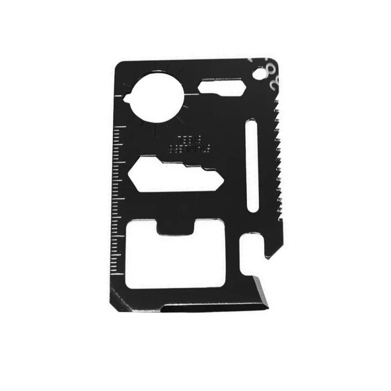 

pocket tool multifunction credit EDC outdoor bottle survive gear card multi multipurpose gadget camp opener wallet kit tools