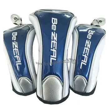 

Cooyute New Unisex HONMA Golf wood head cover high quality 135 clubs head cover blue colors driver Golf headcover