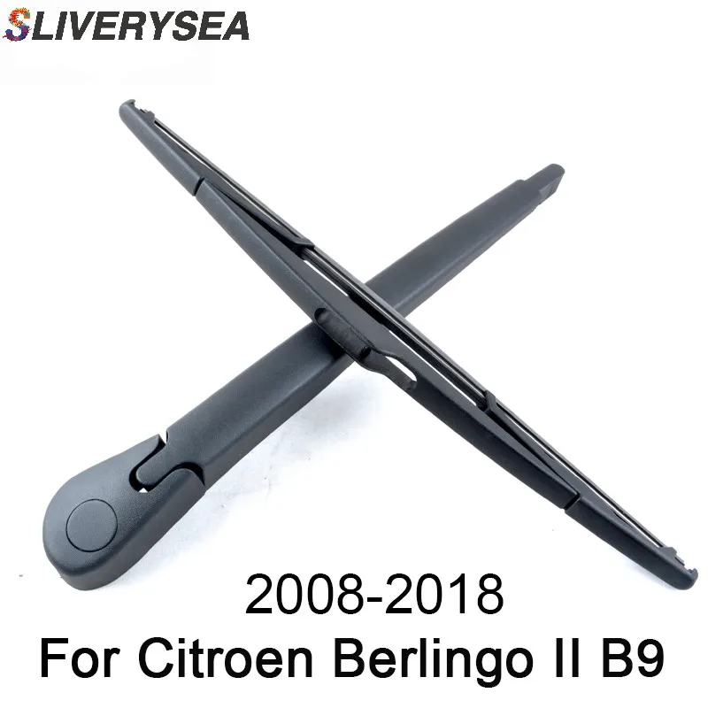 SLIVERYSEA 14 ''Задний рычаг стеклоочистителя и лезвие для Citroen Berlingo II B9 2008 2018 высокое