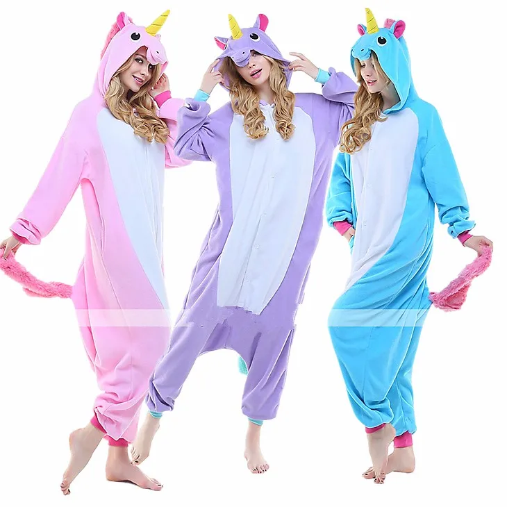 

Unicorn Polar Fleece Adult Pajama