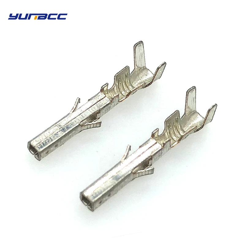 

50pcs 4.2mm Copper Crimp Terminal 5556 metal pins 5557 Computer Connector Terminals Female Needle Pin Low Foot L15