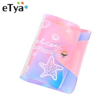 ETya, 20 отделений для карт, для путешествий, для женщин и мужчин, кредитный Бизнес банк, держатель для карт, Обложка, сумка, чехол, модный, прозрачный, ПВХ, Женский кошелек, кошелек