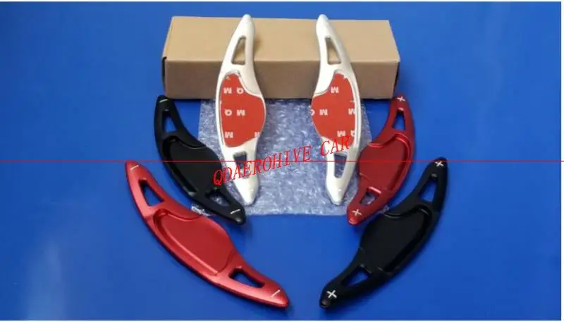

QDAEROHIVE Car wheel steering shift trim paddle stickers Extension Shifters for HONDA FIT 2017-2019 civic 2017-2019 VEZEL 15-18