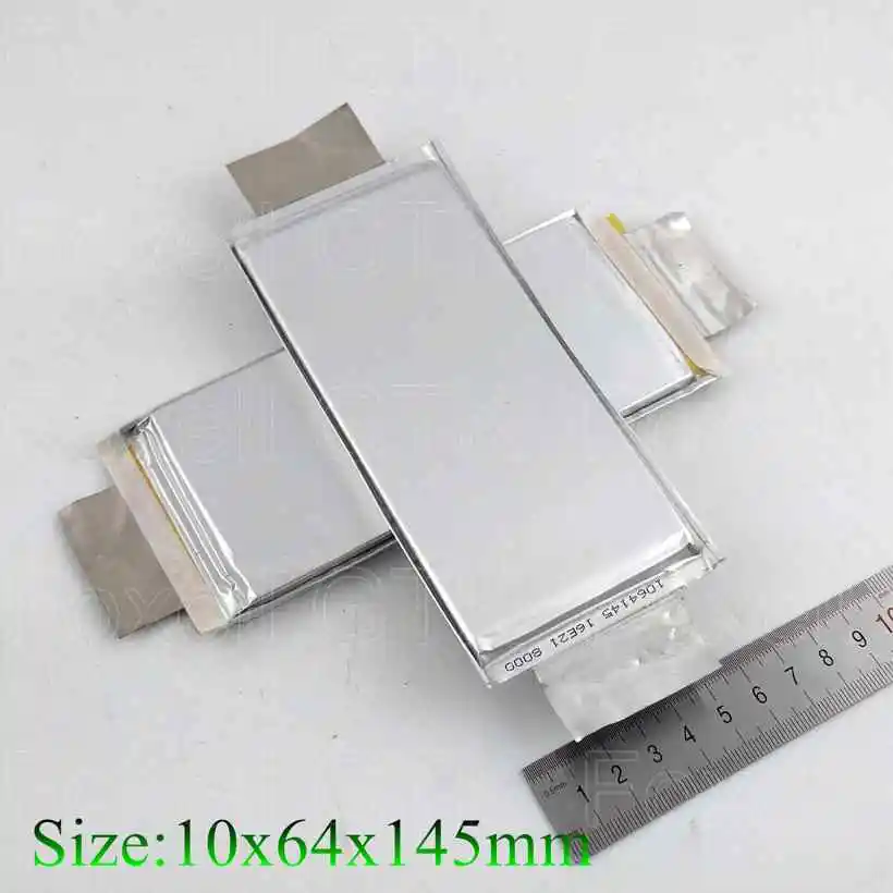 8pcs Brand 3.7v 8Ah Lithium lipo polymer 8000mah cell 1064145 not 9Ah 10Ah for diy pack electric power tool bank toy 24v 10ah (2)